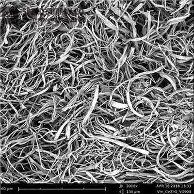 Serat Nano Cerium Zirkonium Oksida