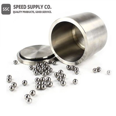 Tungsten Carbide Grinding Jar dan Balls